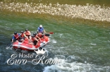 Wild river rafting